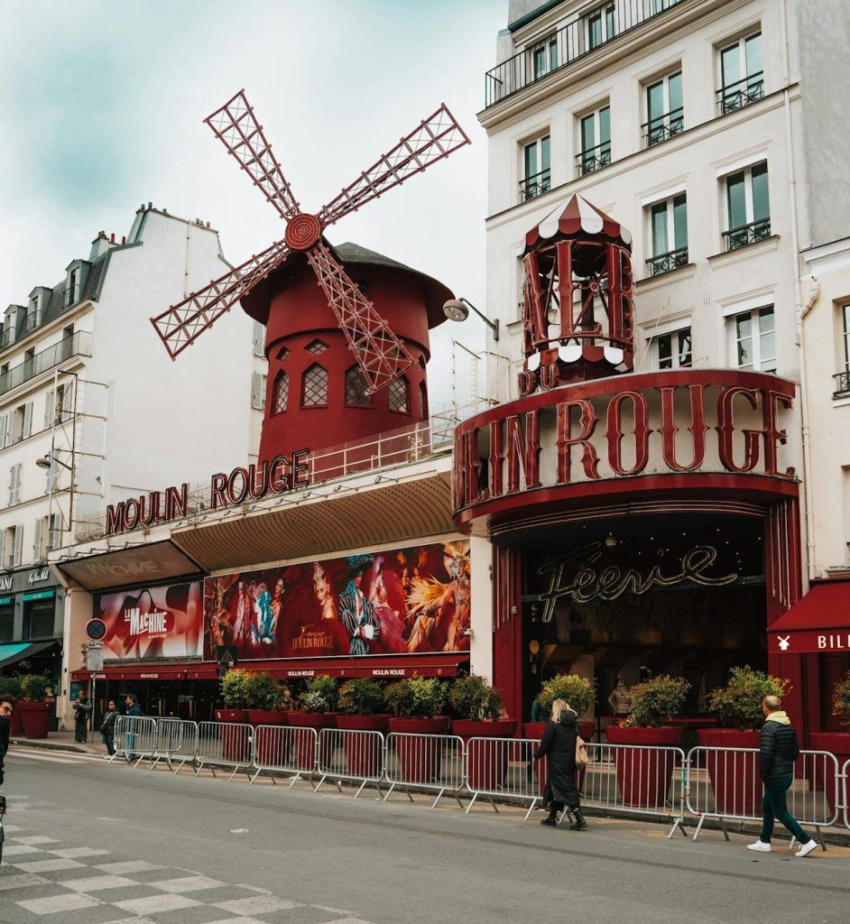 【扇子】ムーラン・ルージュ/MOULIN ROUGE/DUVELLEROY/パリ Duvelleroy x Moulin Rouge
